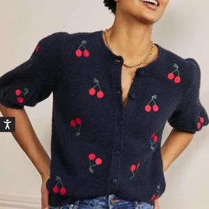 Fluffy cardigan.  Super fun for summer.